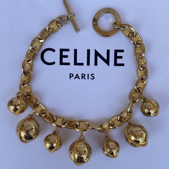 RARE! CELINE Necklace Orbs Stars.Authentic. Statement Piece - Picture 6 of 13